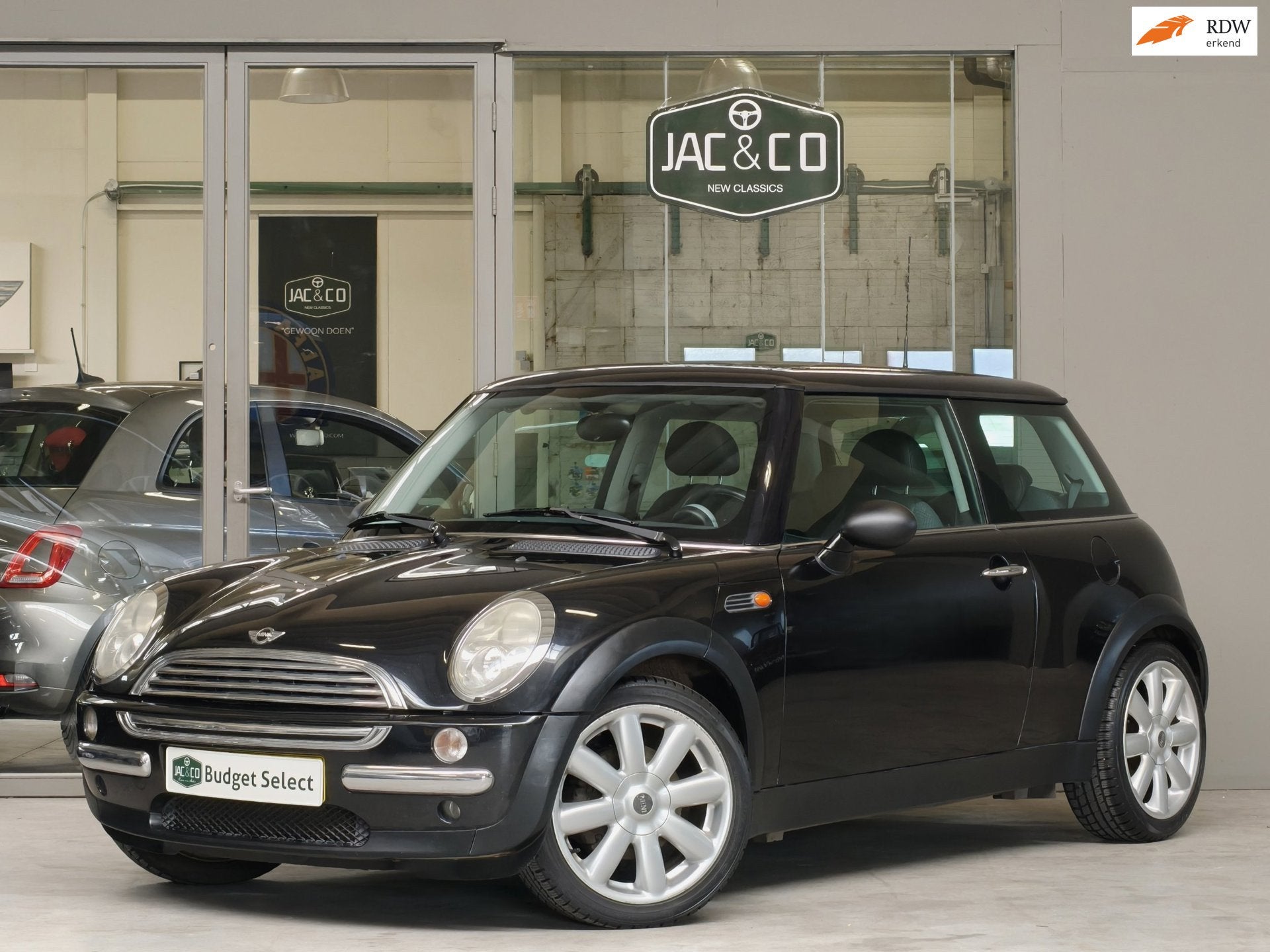 Mini 3-Deurs 1.6 Airco / Open dak / Stoelverwarming, Voorwielaandrijving, 15 km/l, Gebruikt, 4 stoelen