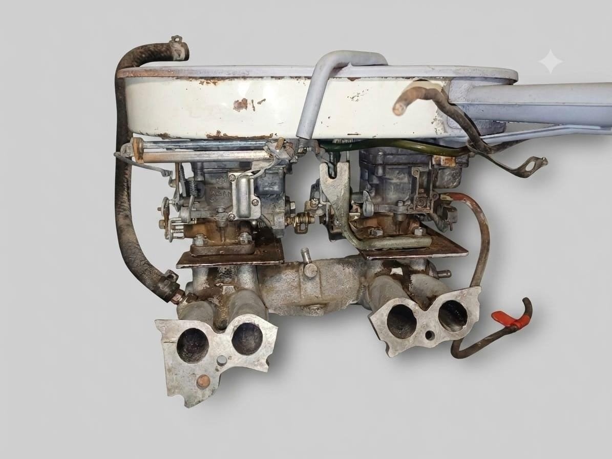 zeldzaam! set originele 3kb carburateurs met luchtfilter, Ophalen, Gebruikt, Toyota