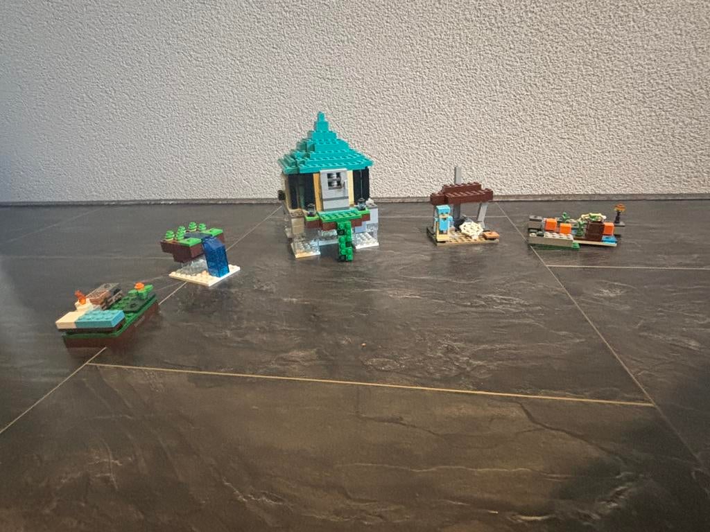 Minecraft lego, Ophalen of Verzenden, Gebruikt