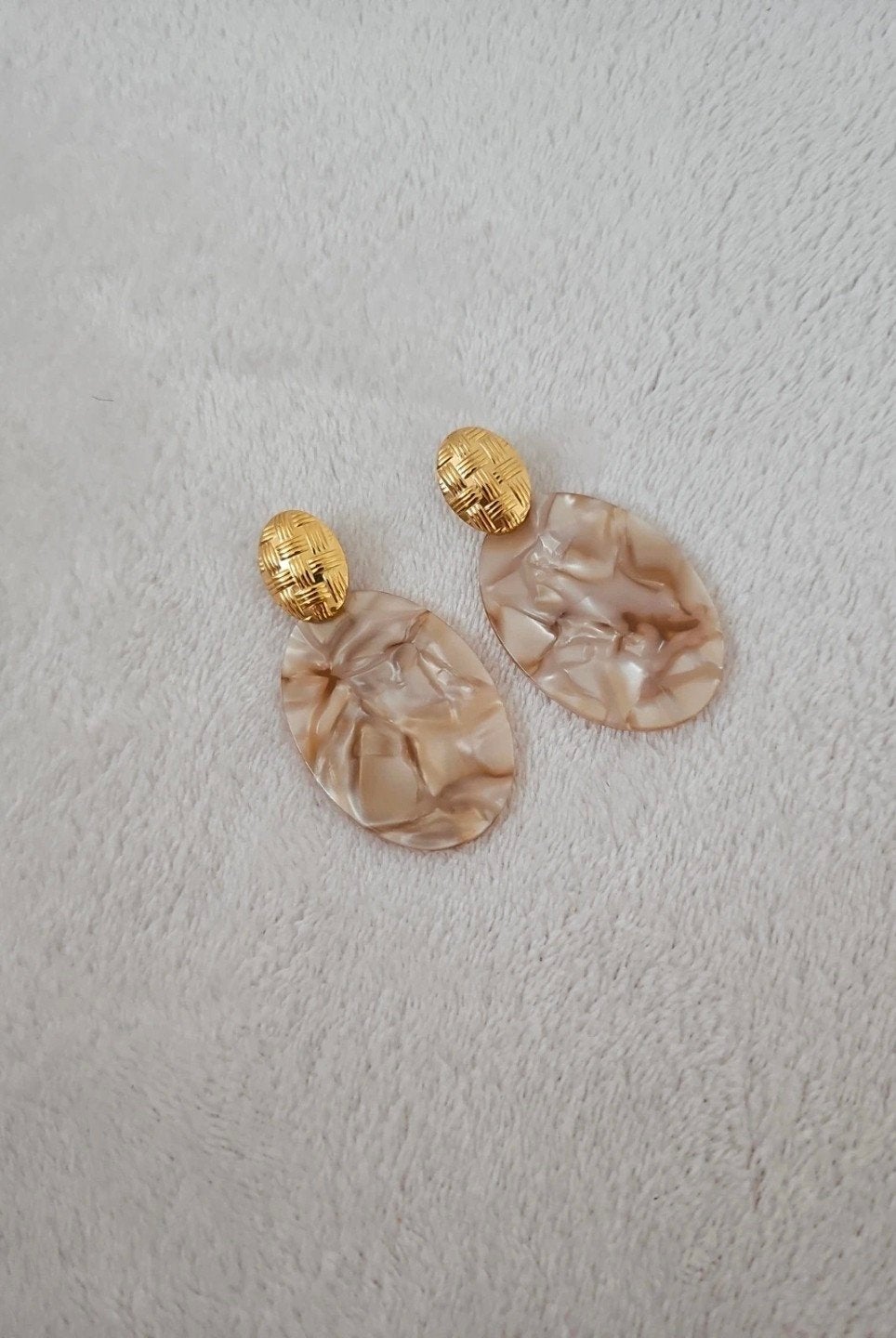 oorbellen, Sieraden, Tassen en Uiterlijk, Oorbellen, Ophalen of Verzenden, Nieuw, Roze, Overige materialen