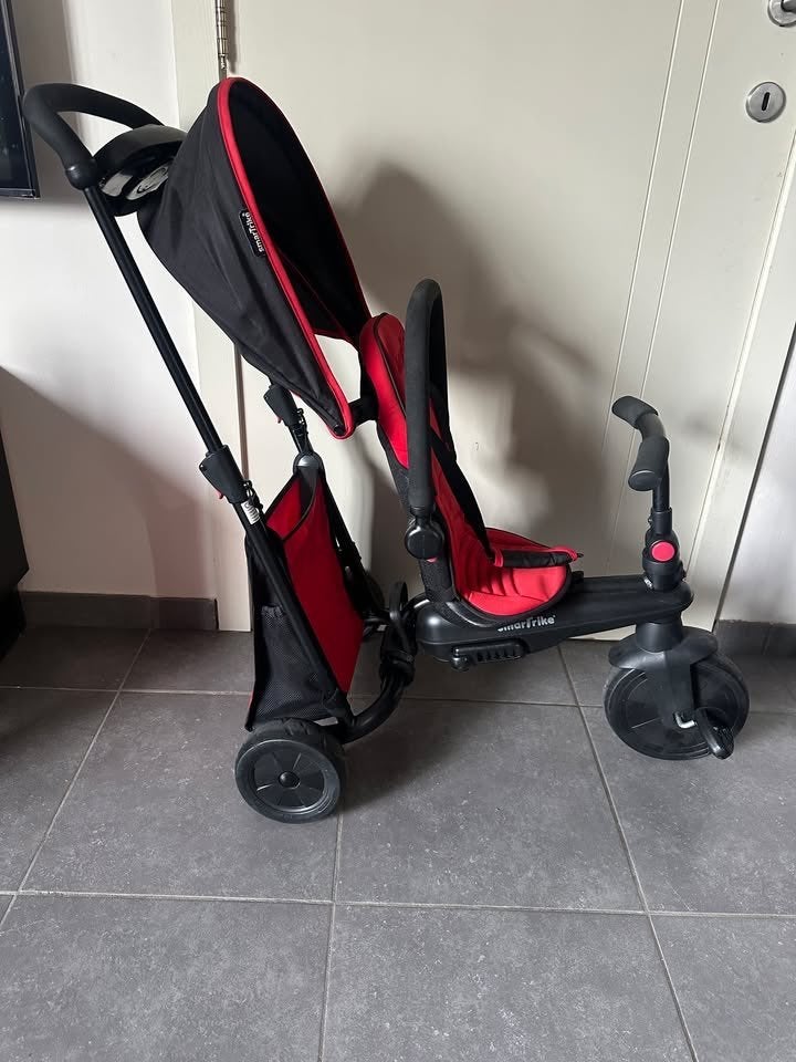 Driewieler SmarTrike, Ophalen, Zo goed als nieuw, Smartrike, Duwstang