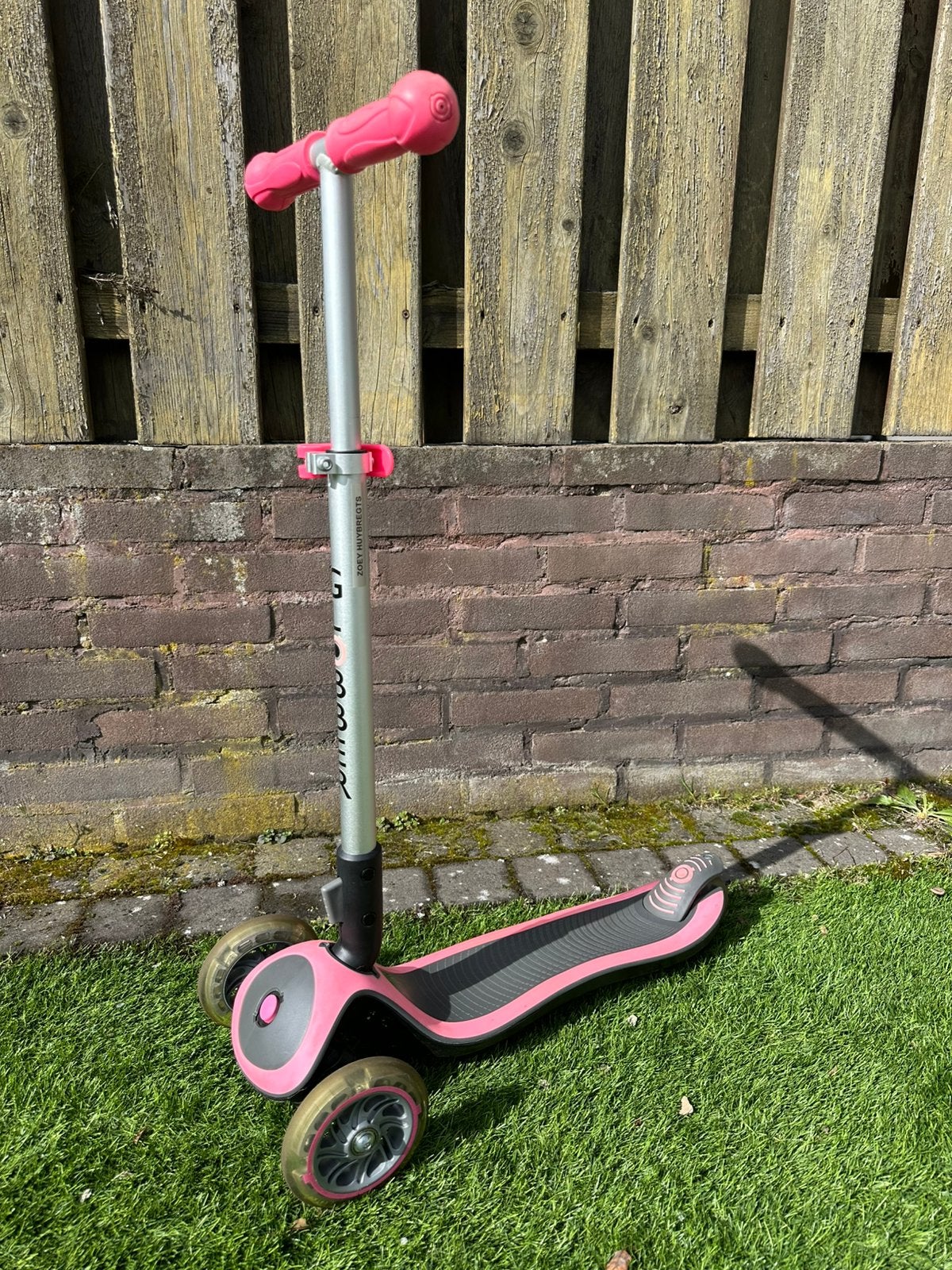 Globetrotter step roze, Fietsen en Brommers, Steps, Ophalen, Zo goed als nieuw, Gewone step