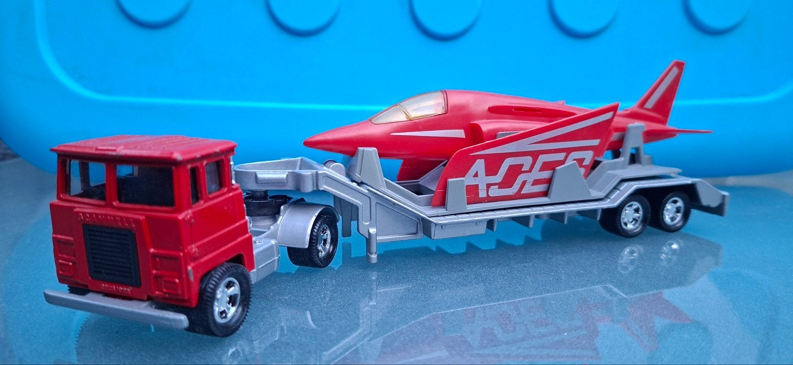 Matchbox Super Kings K-38 Aircraft TRANSPORTER BIEDEN, Ophalen of Verzenden, Gebruikt