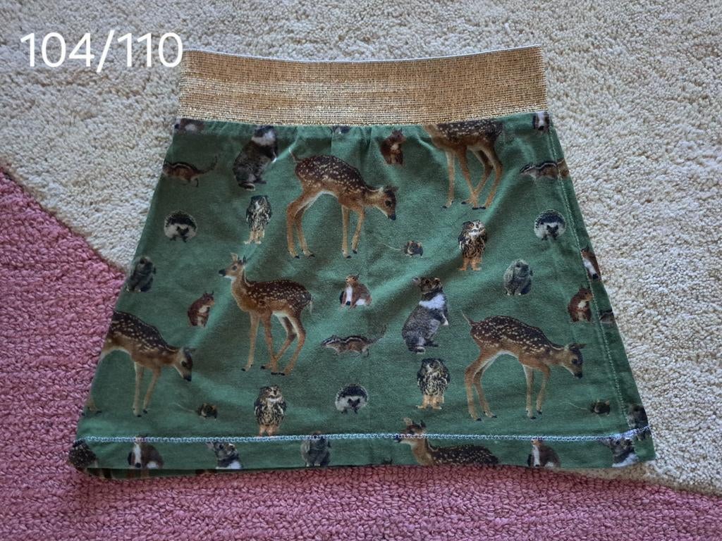 Uniek rokje 104/110, Zelfgemaakt, Meisje, Ophalen of Verzenden, Zo goed als nieuw
