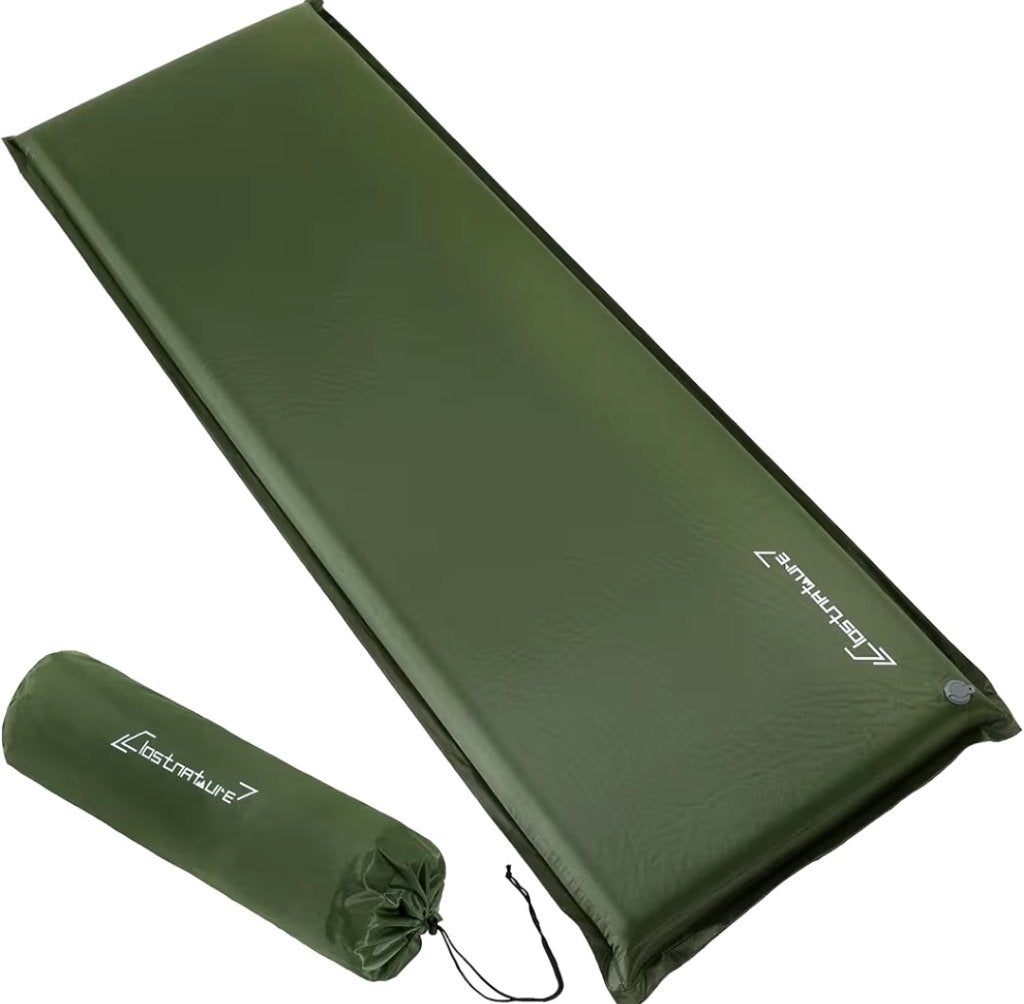 Camping sleeping air mattress, Ophalen of Verzenden, Zo goed als nieuw, 1-persoons