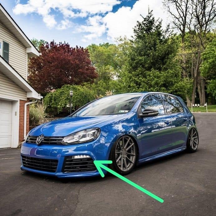 Golf 6R LED DRL Links 5K0941055A nieuw OEM, Verzenden, Nieuw, Volkswagen