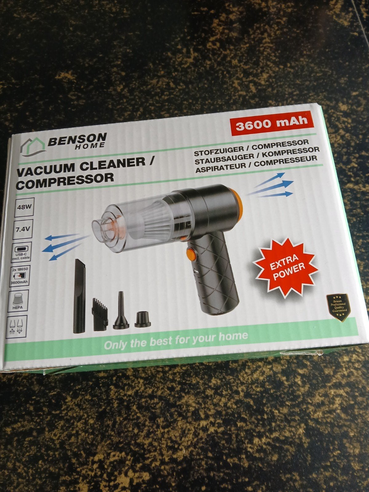 stofzuiger compressor, Ophalen, Nieuw
