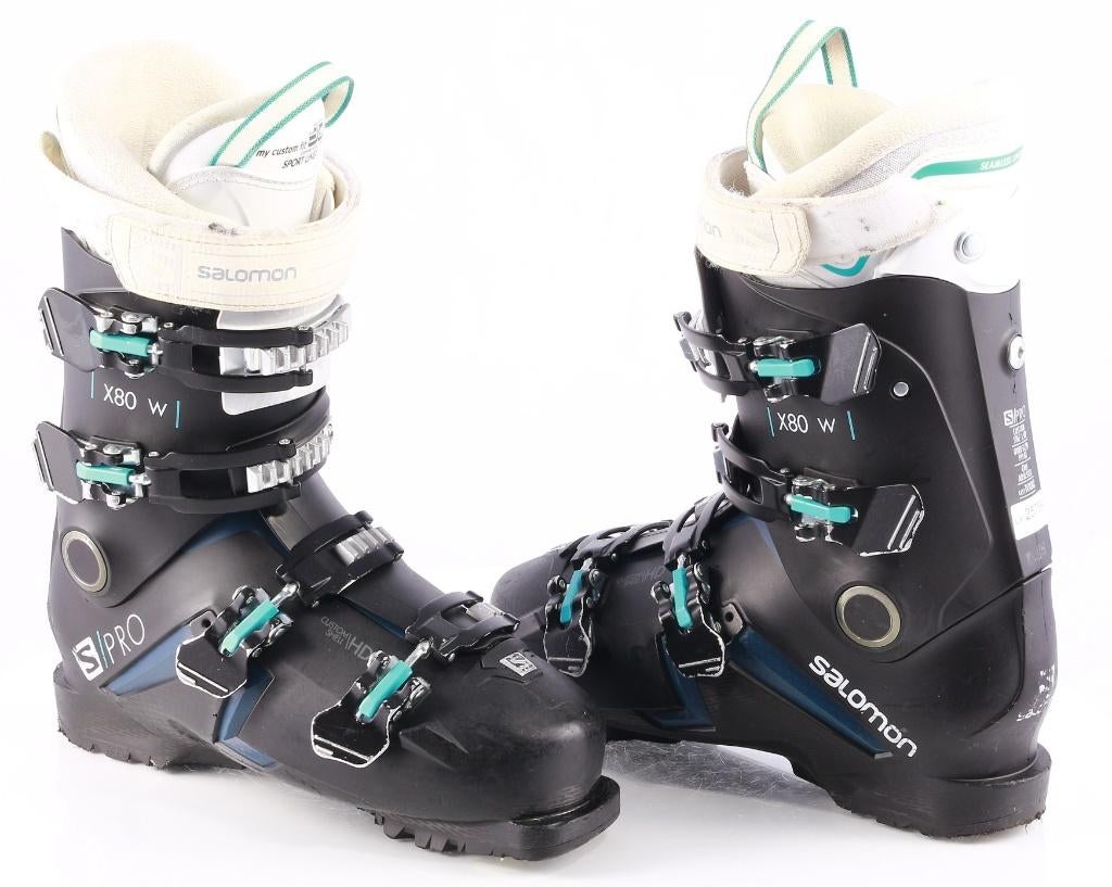 42 42,5 EU dames skischoenen SALOMON S/PRO X80 W, 160 tot 180 cm, Gebruikt, Schoenen, Carve