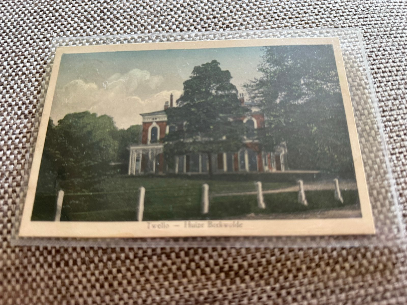 Twello Huize Beekwolde Voorst, Ophalen of Verzenden, Voor 1920, Gelderland