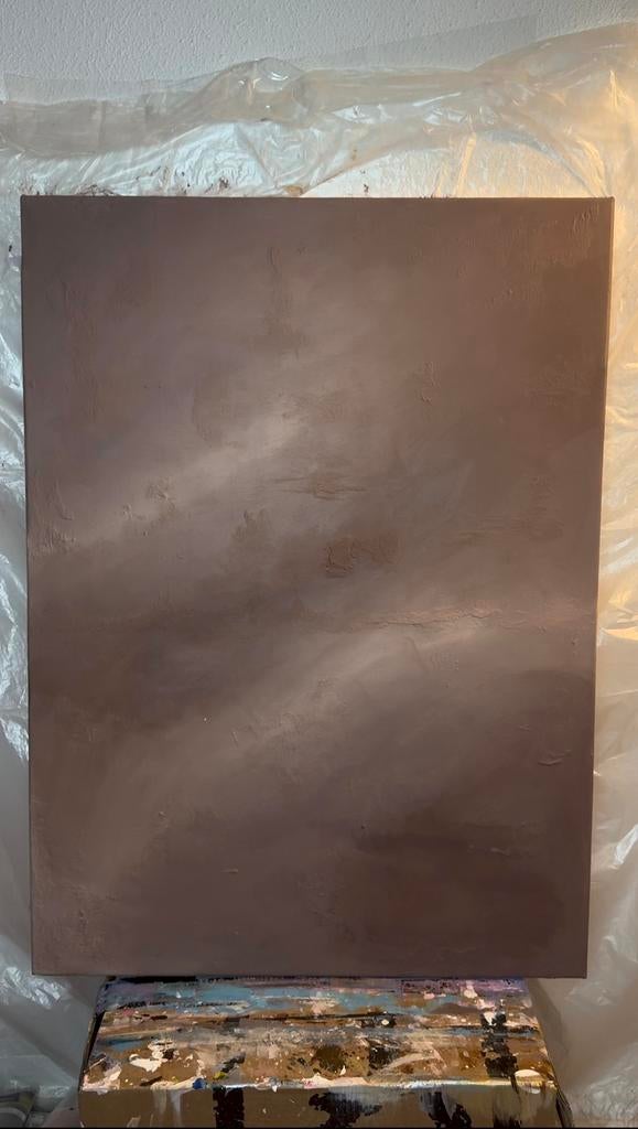 Abstracte kunst 55x75cm, Verzenden