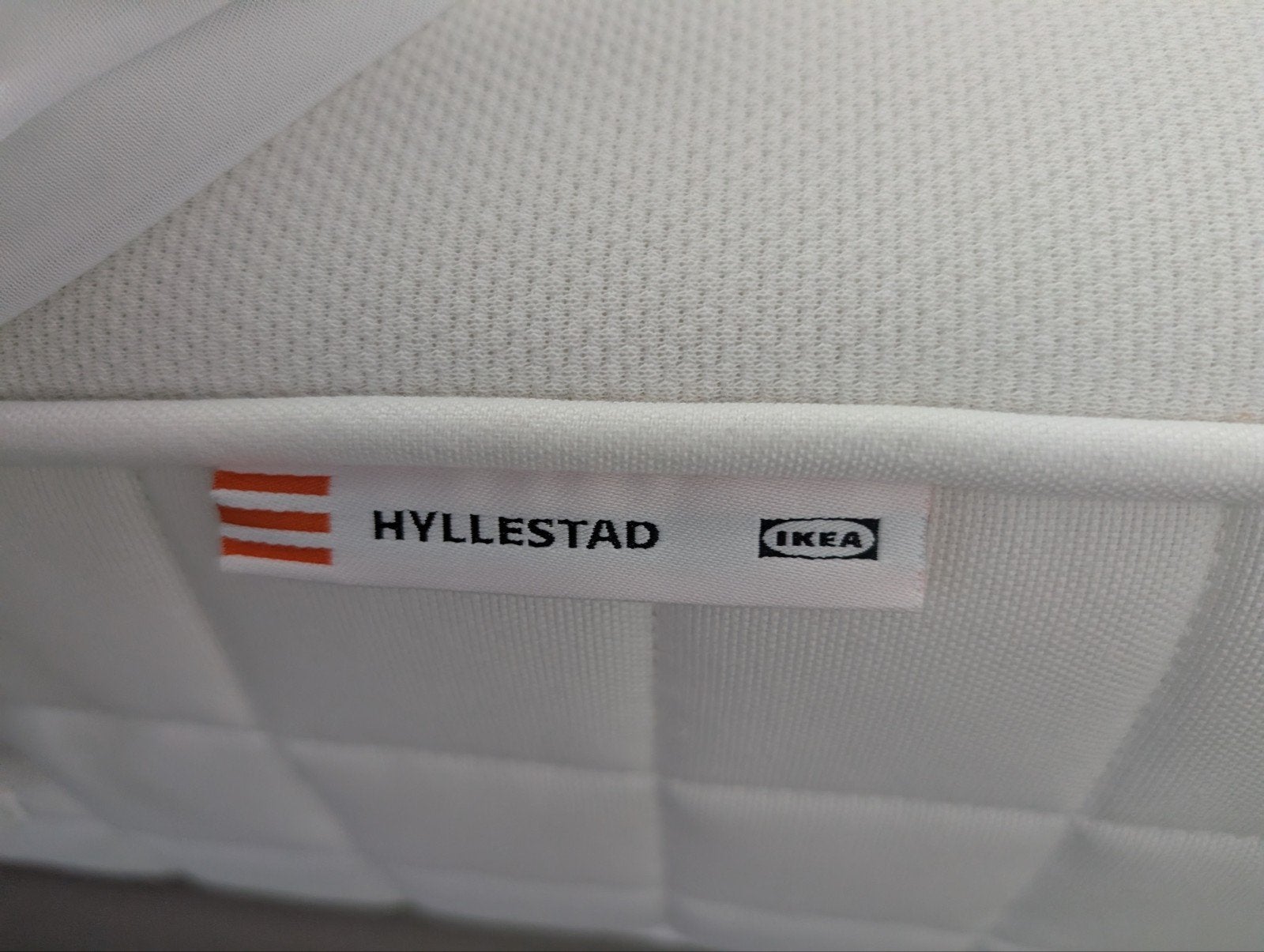 IKEA Hyllestad/Espevär tweepersoonsbed met matrassen, Huis en Inrichting, Slaapkamer | Bedden, Ophalen, Gebruikt, 90 cm, Eenpersoons