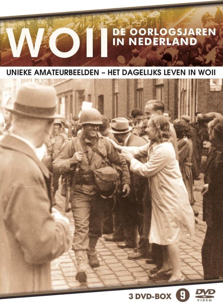 DVD - WO II - De oorlogsjaren in Nederland [2de wereldoorlog, Vanaf 12 jaar, Ophalen, Zo goed als nieuw, Oorlog of Misdaad