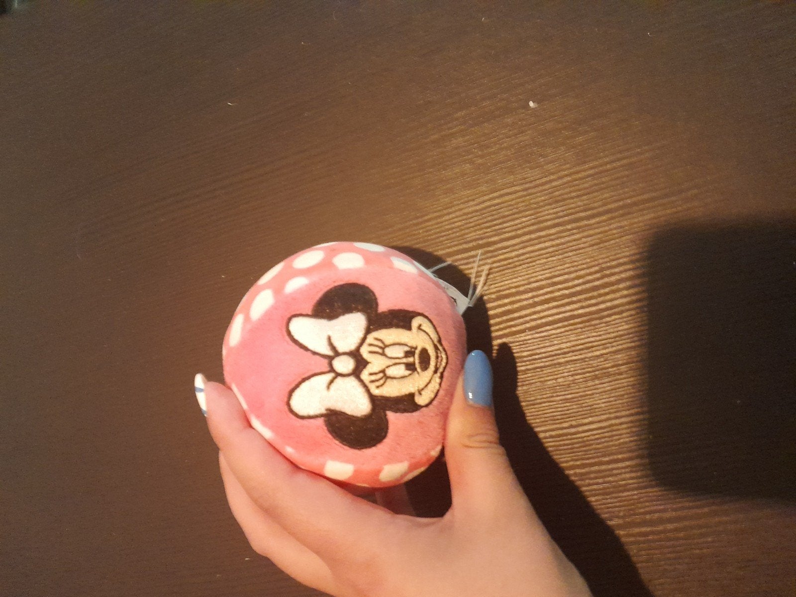 Minnie Mouse Balletje - Roze met Witte Stippen, Disney, Overige typen, Nieuw, Ophalen of Verzenden
