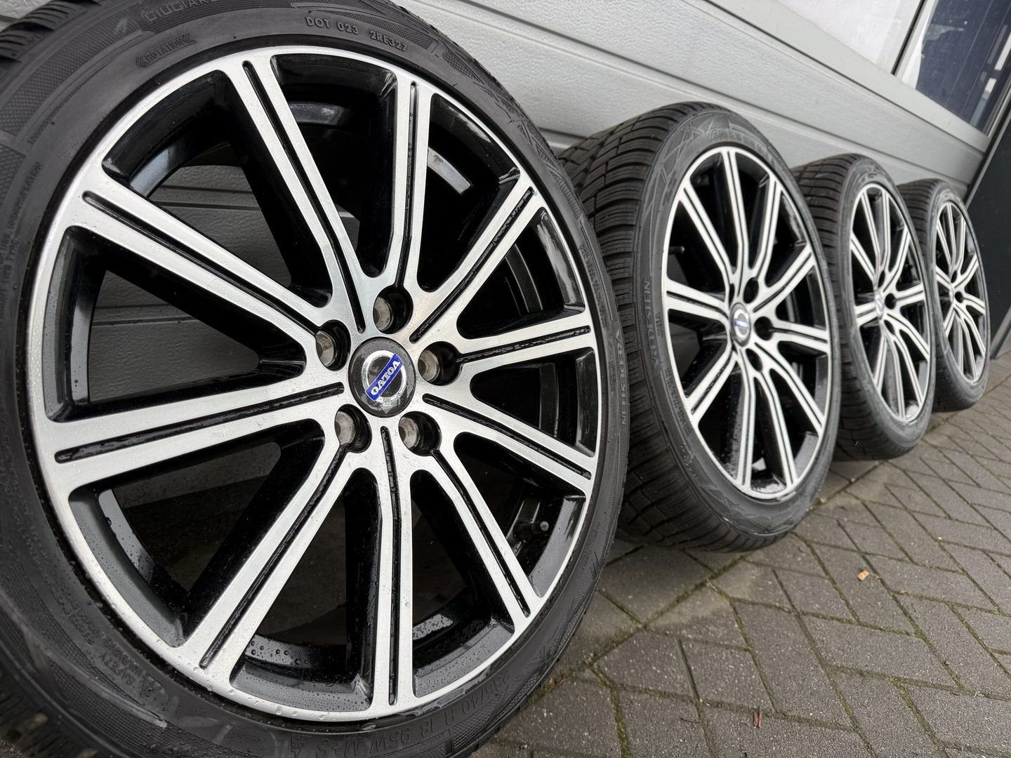 18 inch Volvo V60 Hybrid V40 S60 V70 S80 velgen winterbanden, Auto-onderdelen, 18 inch, Gebruikt, -, -