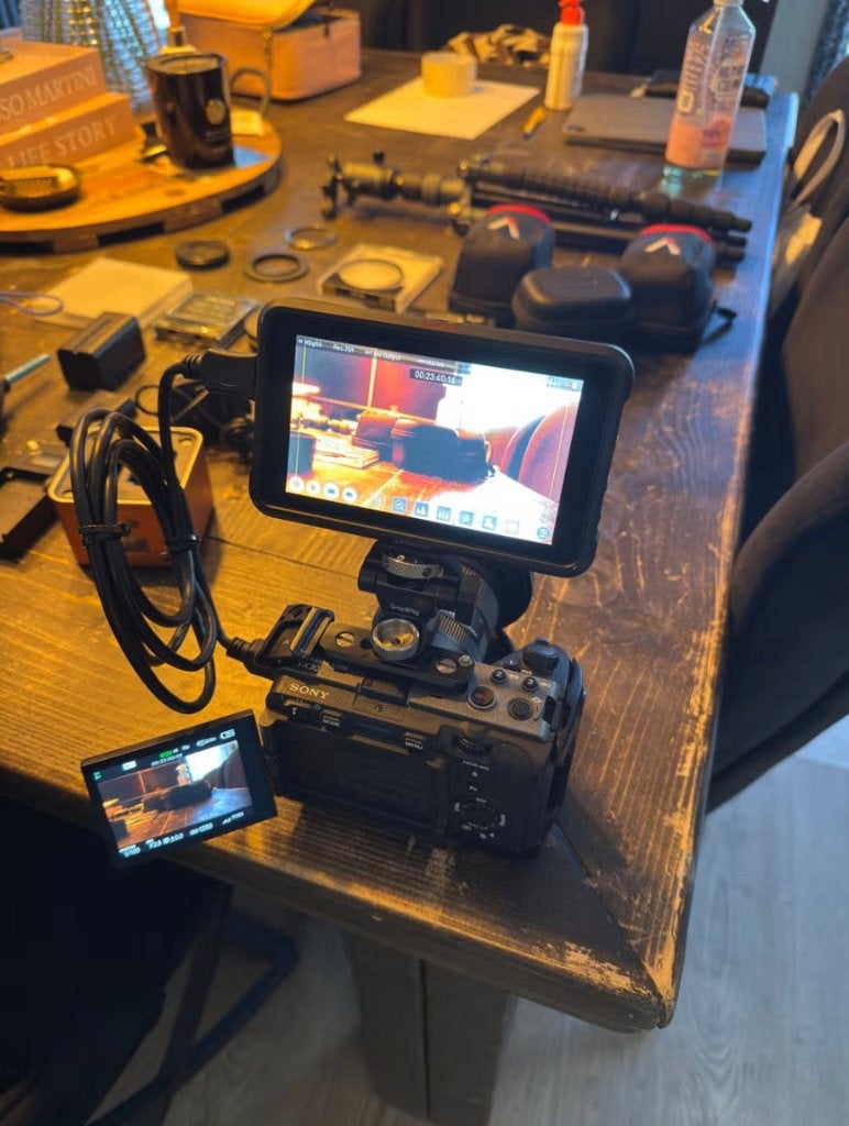 Sony FX30 cinema line met Atomos display en extra te huur, Ophalen, Camera, Sony, 20x of meer