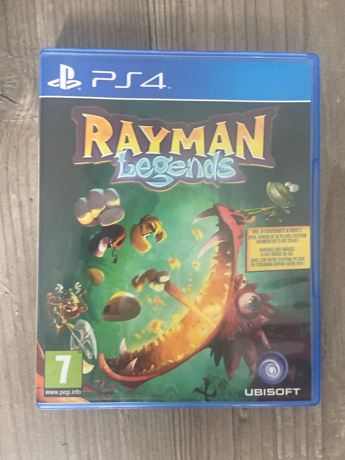 Rayman Legends PS4 - Avontuurlijk Platformplezier, Ophalen, Eén computer, Zo goed als nieuw, 3 spelers of meer