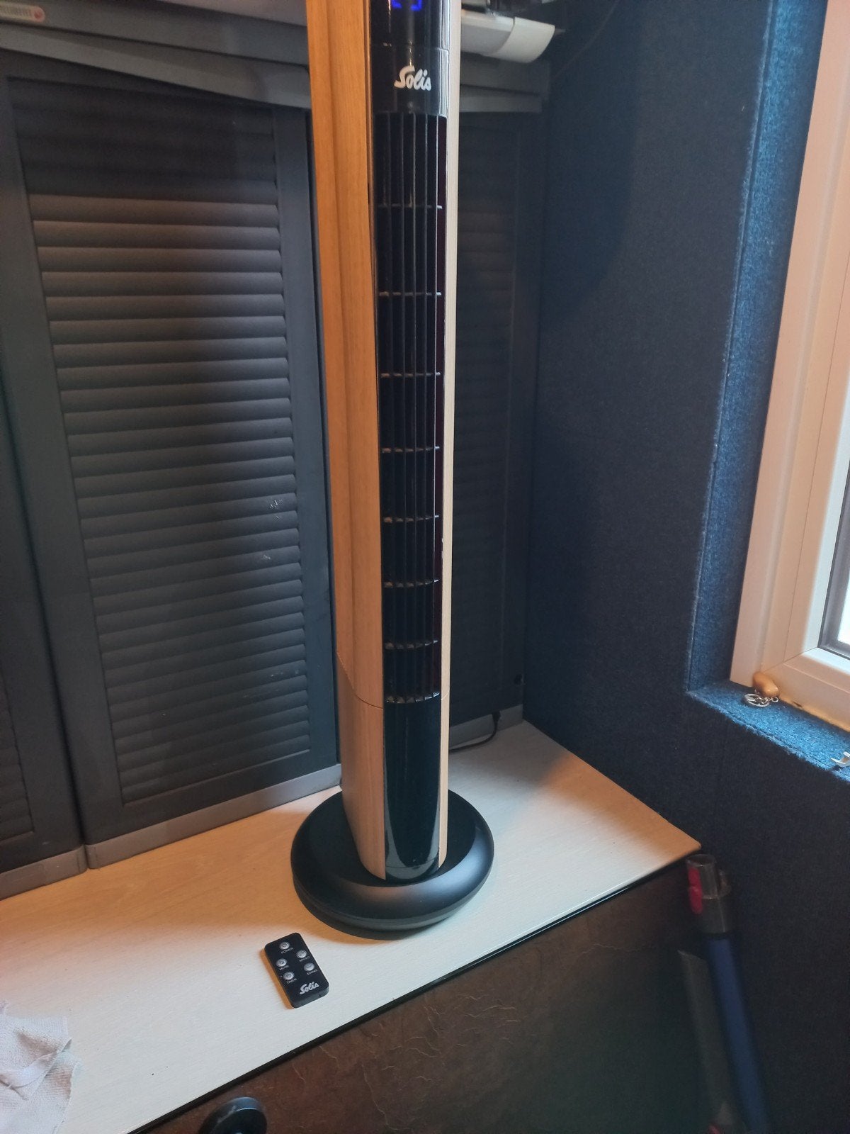 Solis Torenventilator met Afstandsbediening, Witgoed en Apparatuur, Ventilatoren, Ophalen of Verzenden, Ventilator met afstandsbediening