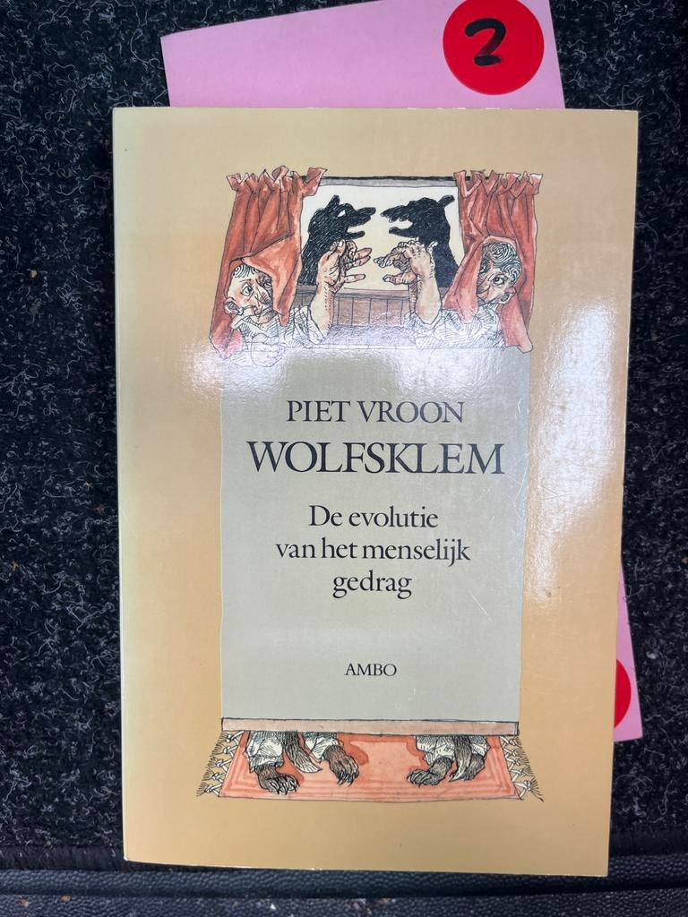 Wolfsklem - De evolutie van het menselijk gedrag, Ophalen of Verzenden, Zo goed als nieuw
