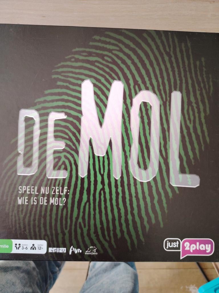 De Mol Bordspel, Vijf spelers of meer, Ophalen, Gebruikt, Just 2 Play