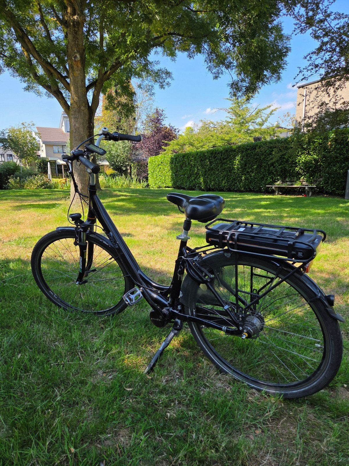 Crivit elektrische fiets met Samsung accu, Ophalen, Gebruikt, Overige merken