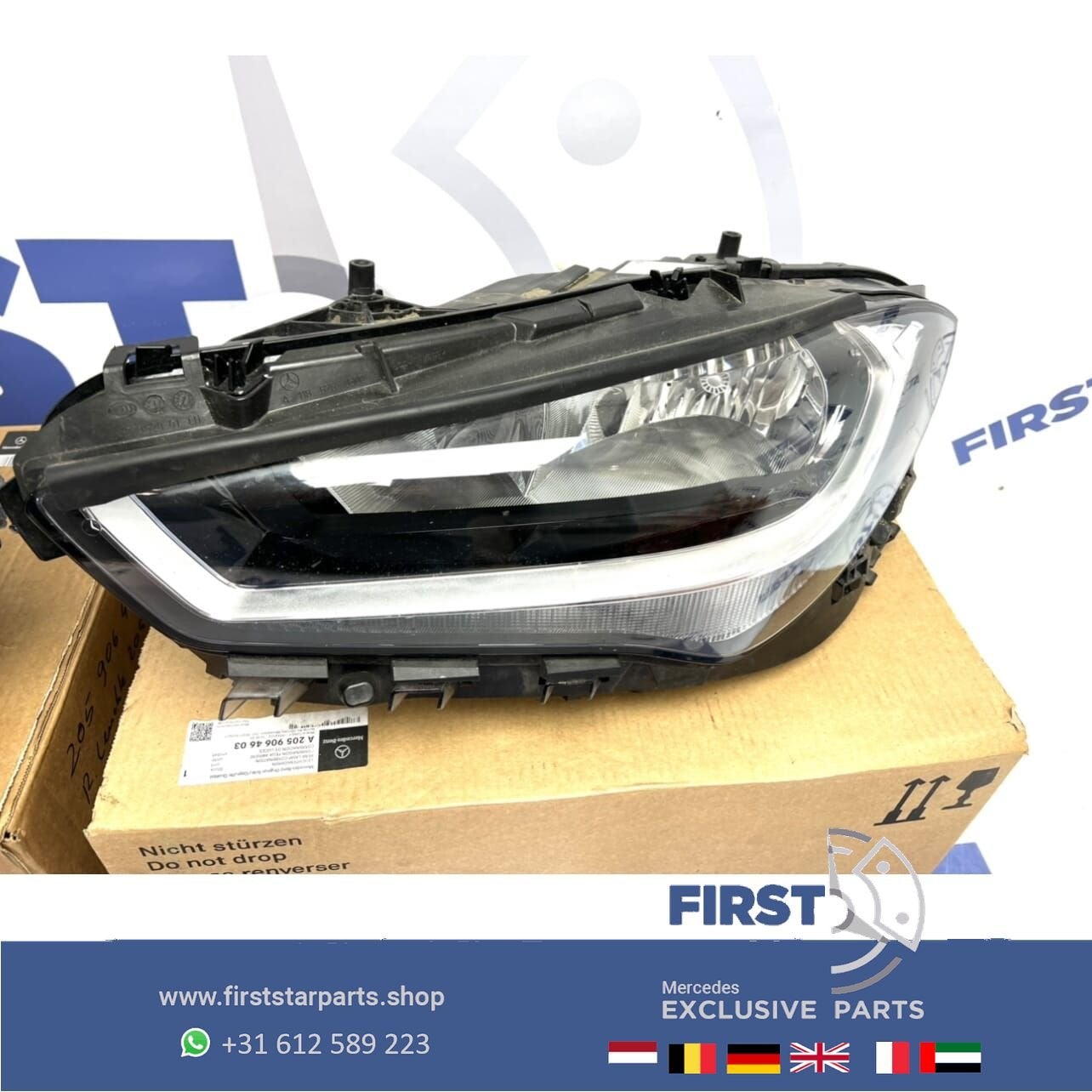 A1189061900 C118 W118 X118 CLA HALOGEEN KOPLAMP LINKS 2019-2, Gebruikt, -, Ophalen of Verzenden, -
