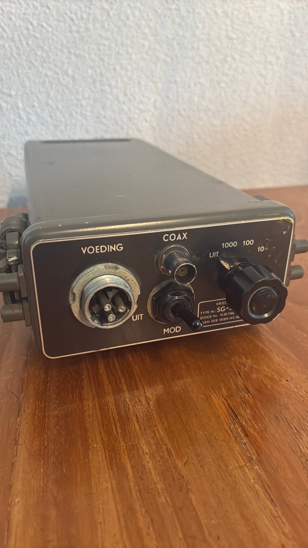 Kristal IJK-Oscillator SG-3007/GRC-3030, Ophalen of Verzenden, Gebruikt, Zender en Ontvanger