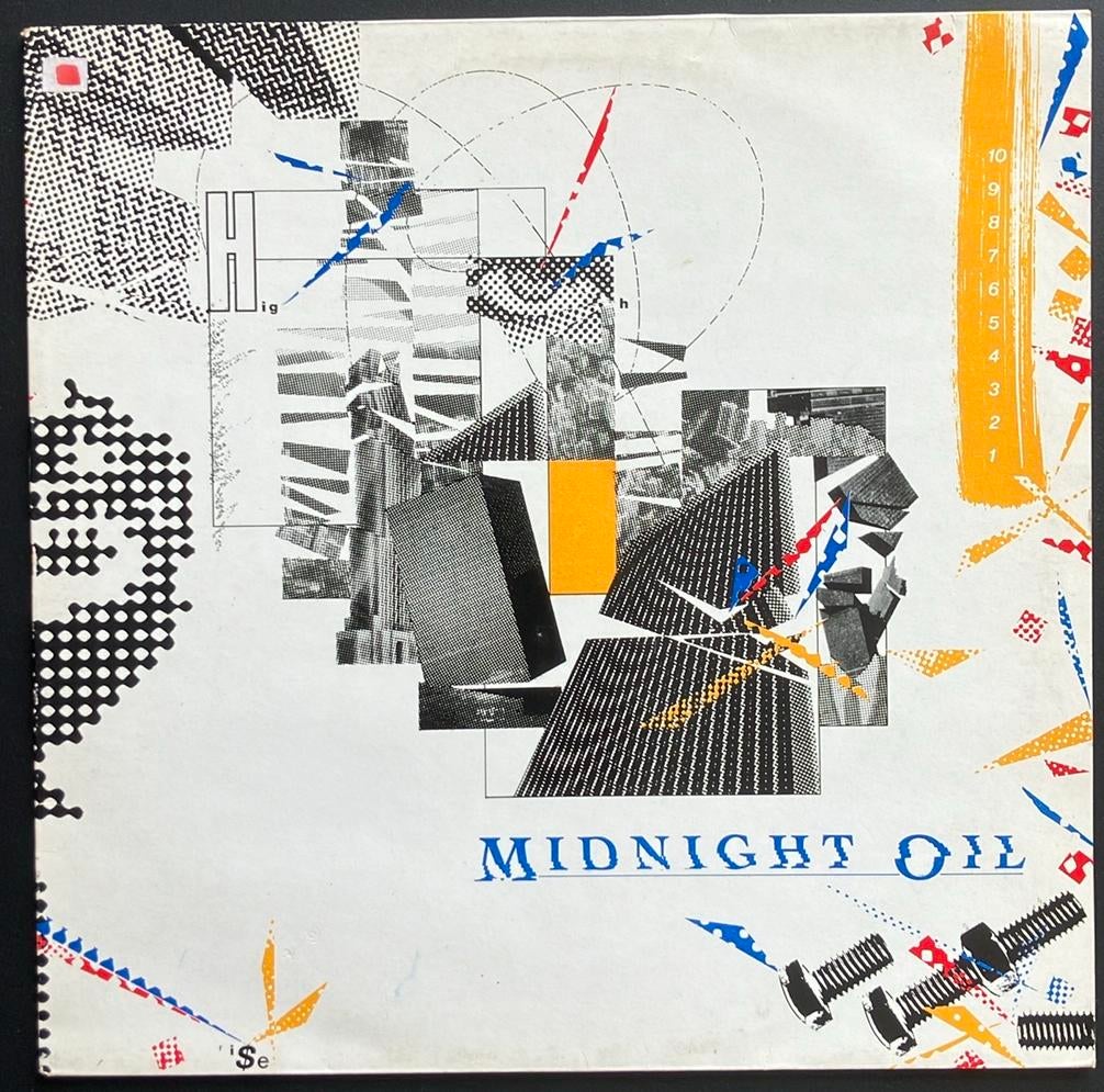 Midnight Oil - 10,9,8,7,6,5,4,3,2,1 - LP, Ophalen of Verzenden, Zo goed als nieuw, 12 inch, Poprock