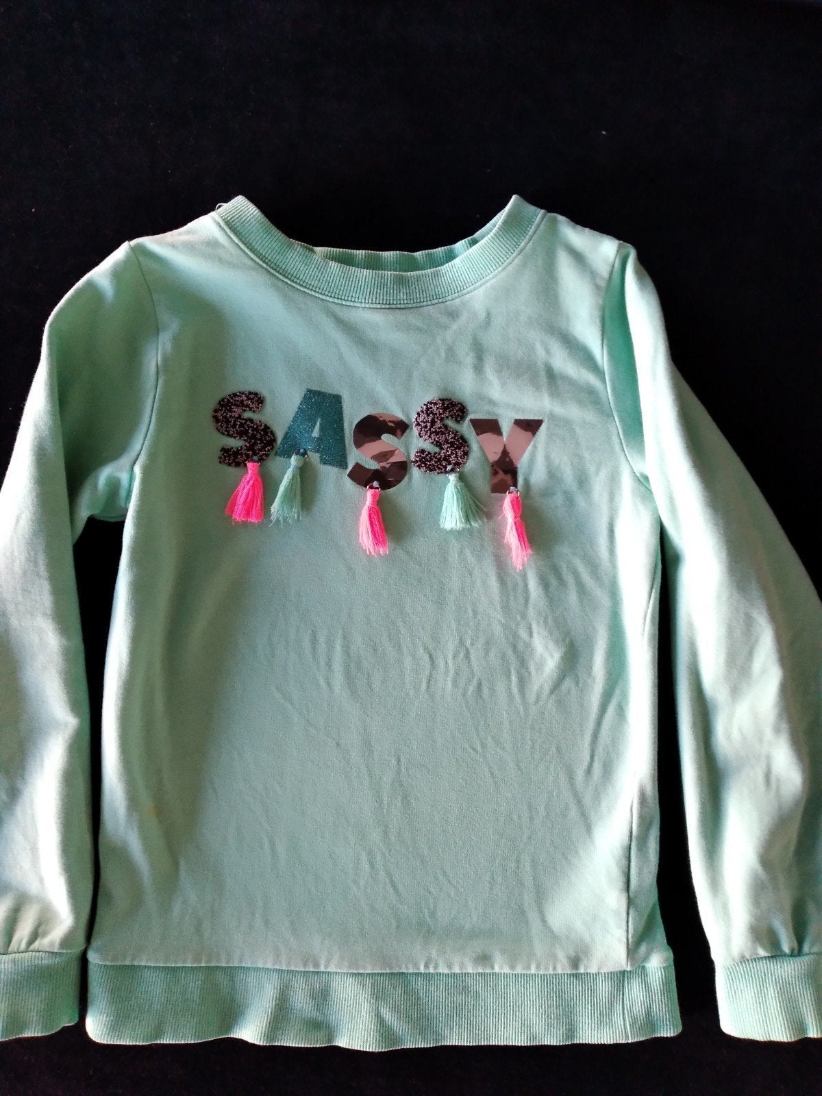 Coolcat meisjes trui maat 128/134 - "Sassy" opdruk, Ophalen