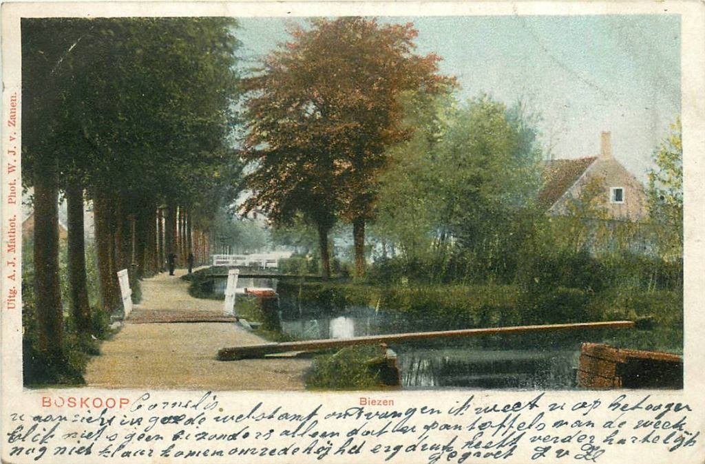 388-267-047 Boskoop Biezen, Verzenden, Voor 1920, Zuid-Holland