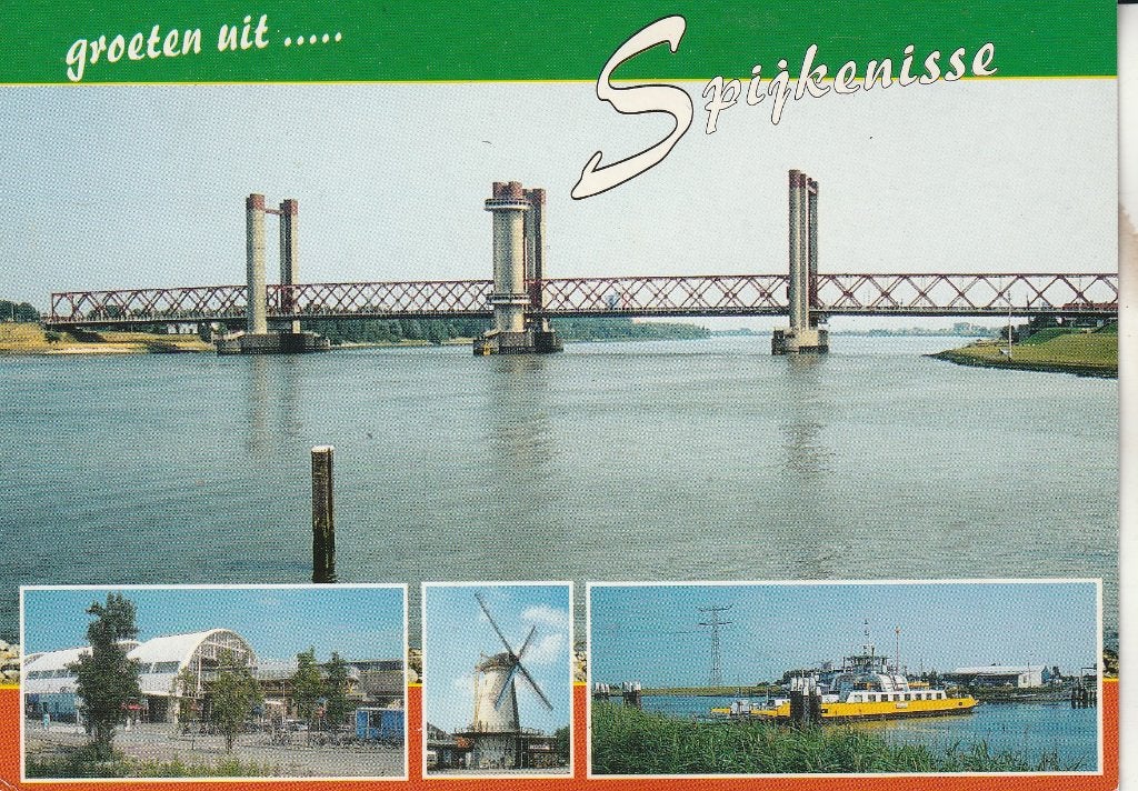 groeten uit..... Spijkenisse 1997, Ophalen of Verzenden, 1980 tot heden, Gelopen, Zuid-Holland
