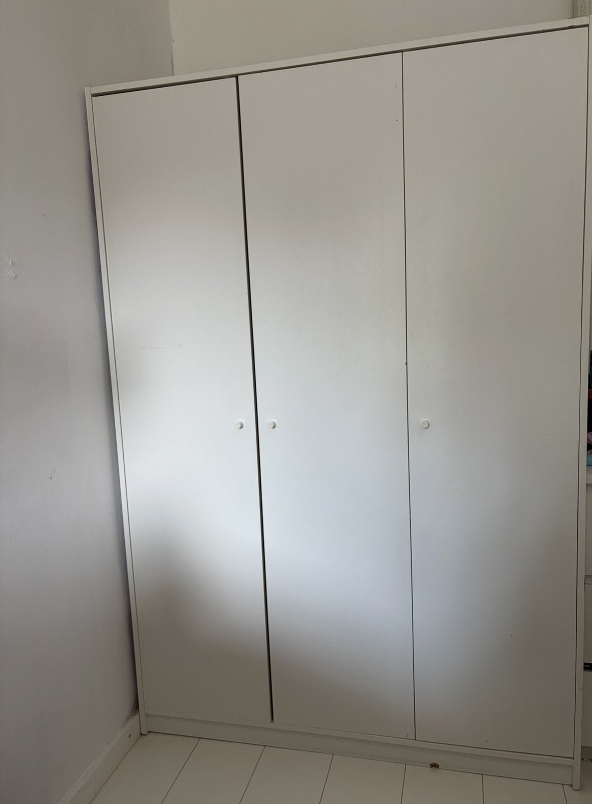 Kledingkast ikea kleppstad 3 deurs, Ophalen, Gebruikt, 100 tot 150 cm, 150 tot 200 cm