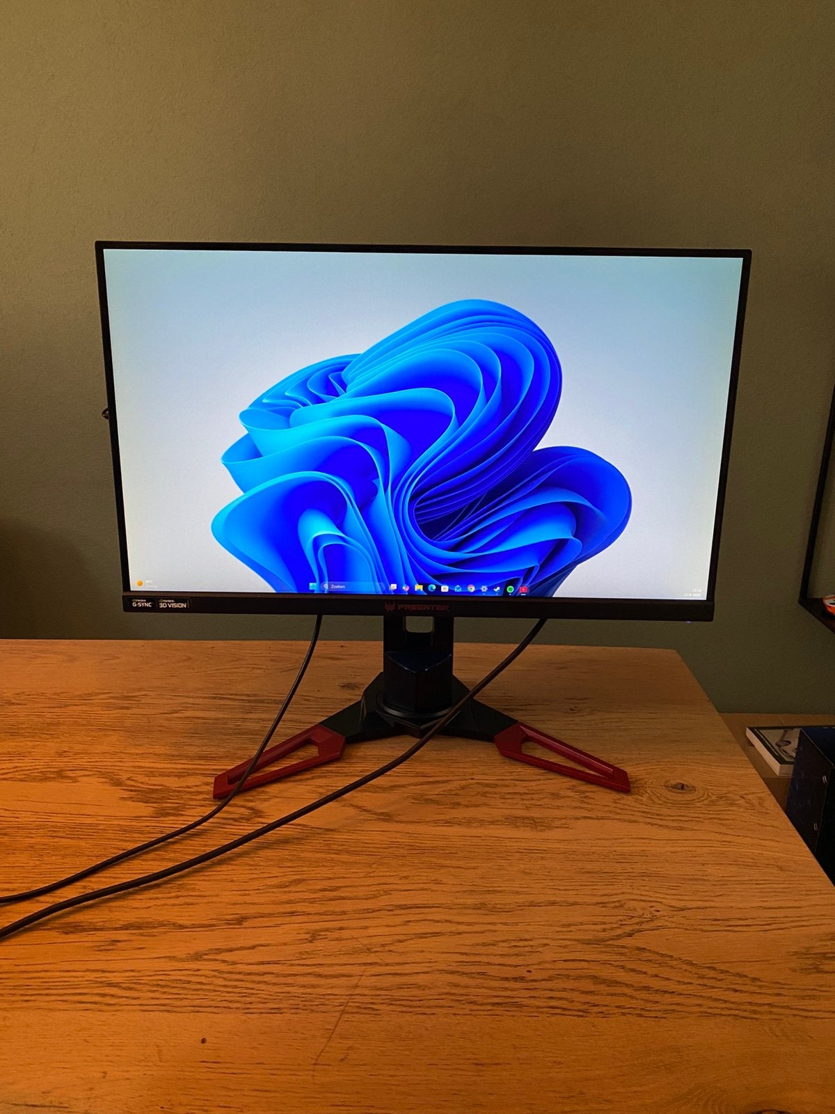 Acer Predator XB271H 27” | 180Hz | G-SYNC | 1ms | FHD, In hoogte verstelbaar, Full HD, Minder dan 1 ms, Zo goed als nieuw