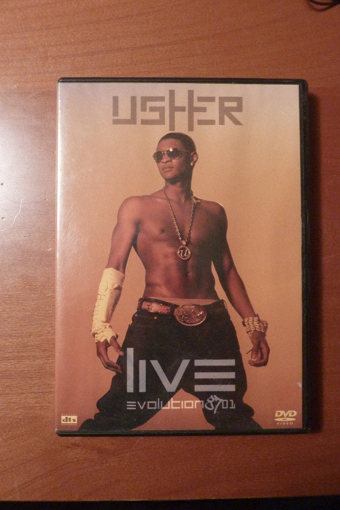 Usher - Live: Evolution 8701, Alle leeftijden, Ophalen of Verzenden, Zo goed als nieuw, Concert