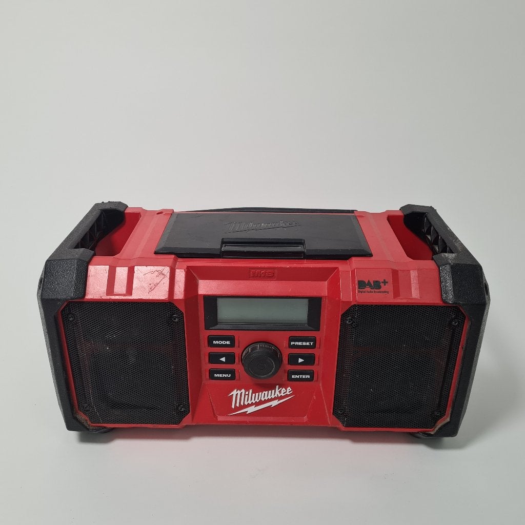 Milwaukee M18 JSRDAB+ | Accu Bouwradio Body, Ophalen of Verzenden, Gebruikt, Bouwradio