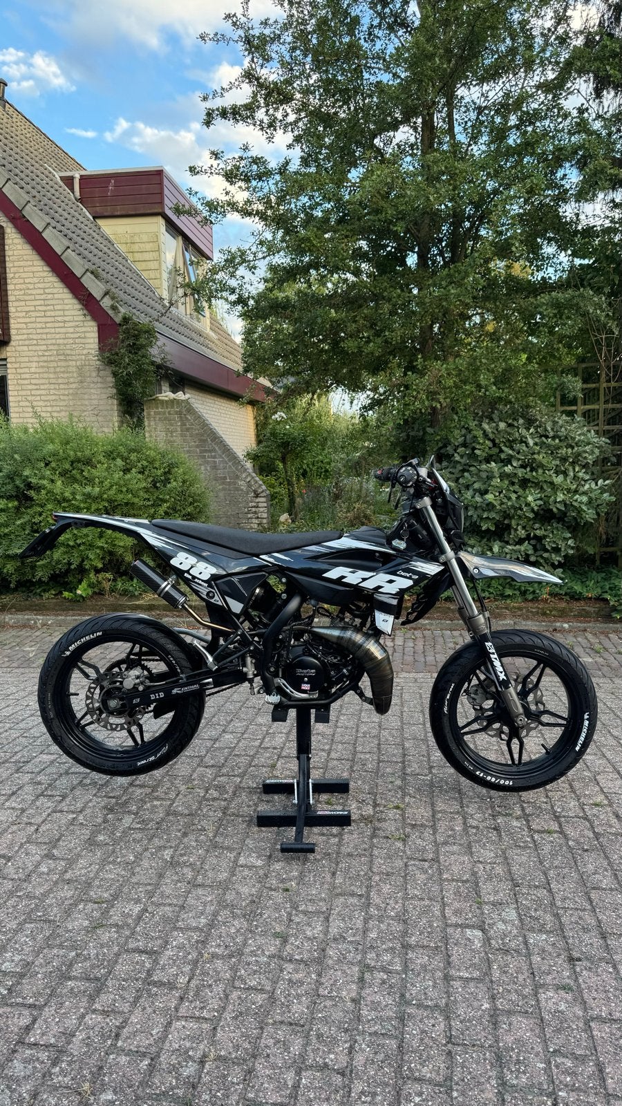 Beta RR50 Motard 2022, Ophalen, 6 versnellingen, Gebruikt, Maximaal 45 km/u