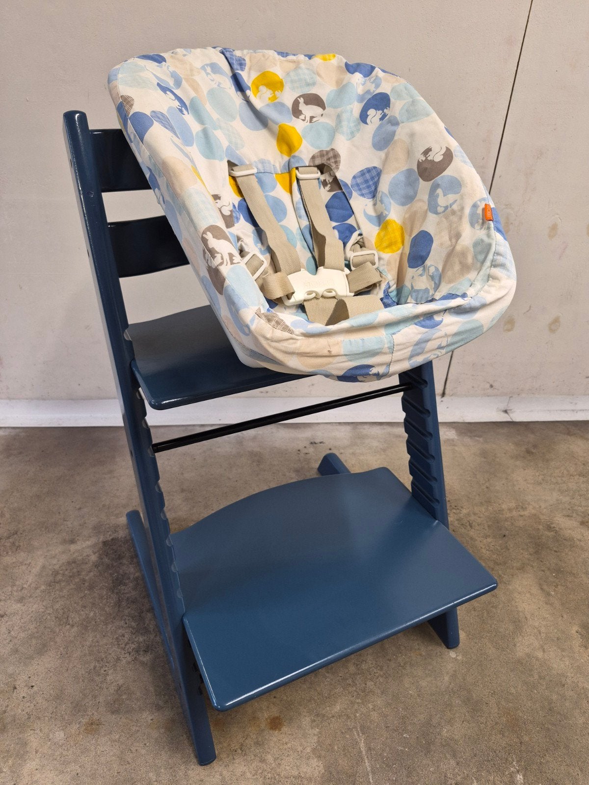 Stokke Tripp Trapp inclusief NewBorn set en Hoes, Ophalen, Zo goed als nieuw, Meegroeistoel, Aanschuifbaar