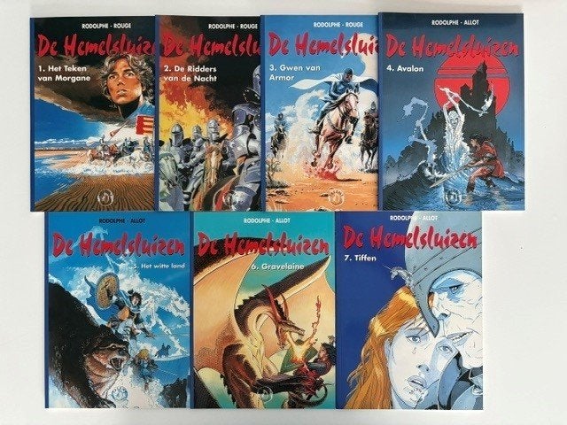 De hemelsluizen, SC, Set 1 t/m 7 compleet, Rodolphe, Complete serie of reeks, Ophalen of Verzenden, Zo goed als nieuw