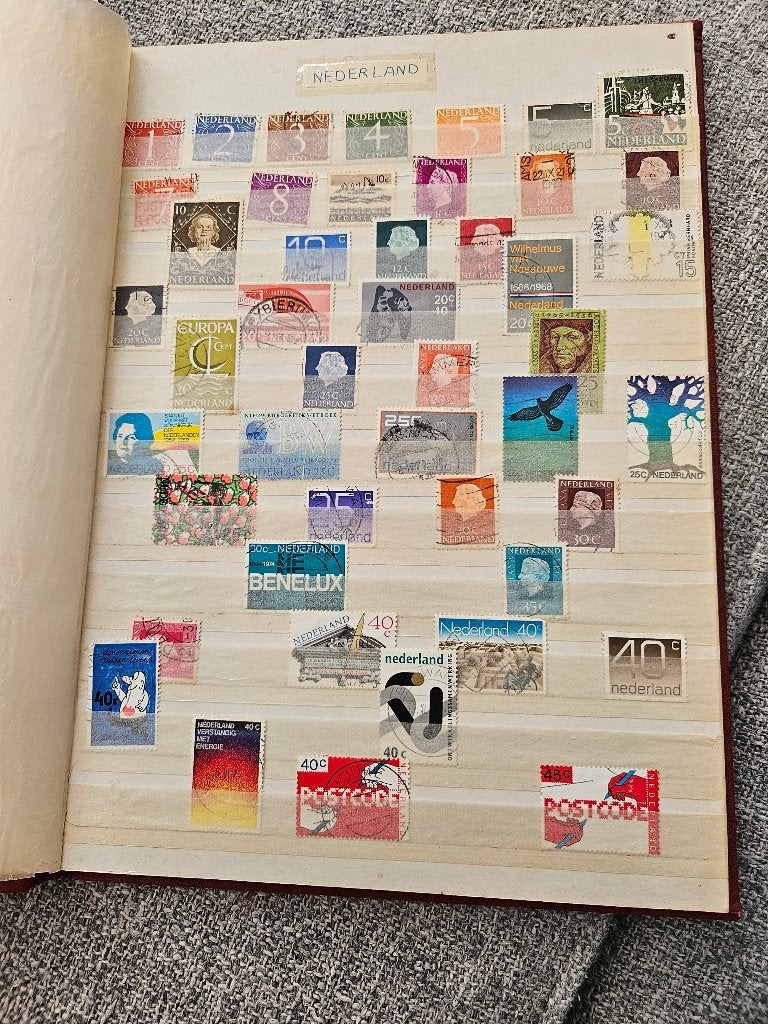 Postzegel verzameling, Ophalen, Nederland