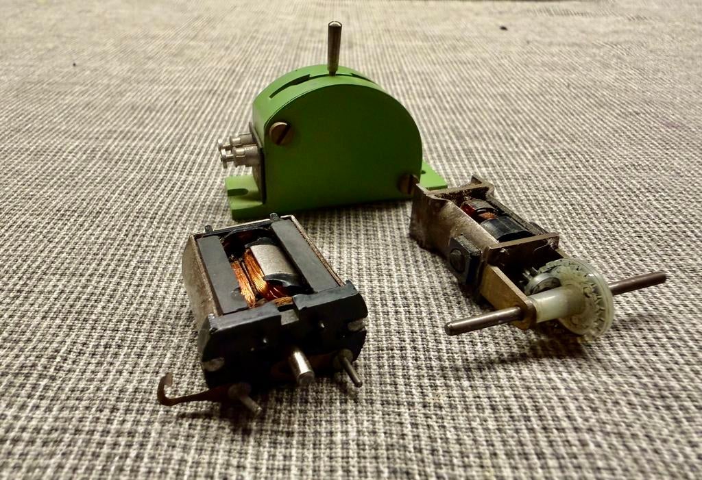 Vintage Modelspoor Onderdelen - Motoren & Regelaar, Gebruikt, Gelijkstroom, Trix, Rails