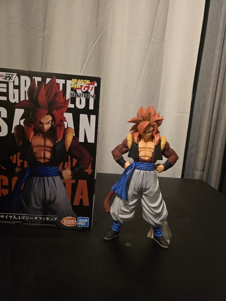 Gogeta super saiyan 4 figure, Ophalen of Verzenden, Zo goed als nieuw