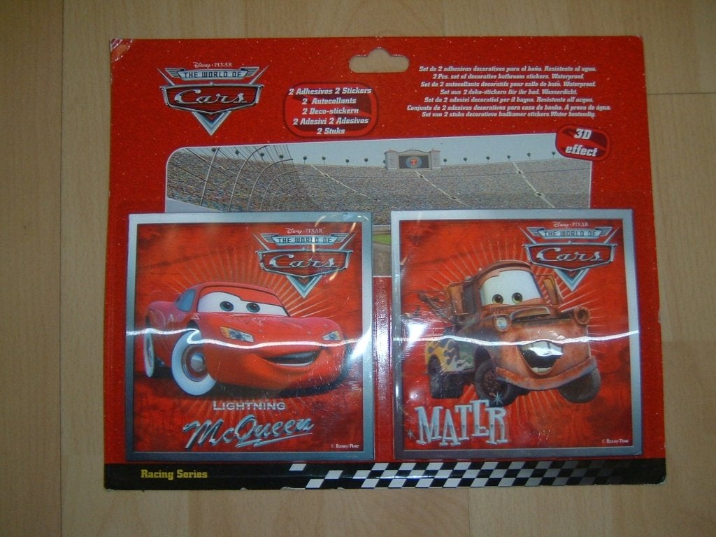 Disney Cars & Mickey Mouse Clubhouse 3D Stickers, Ophalen, Nieuw, Meerdere stickers