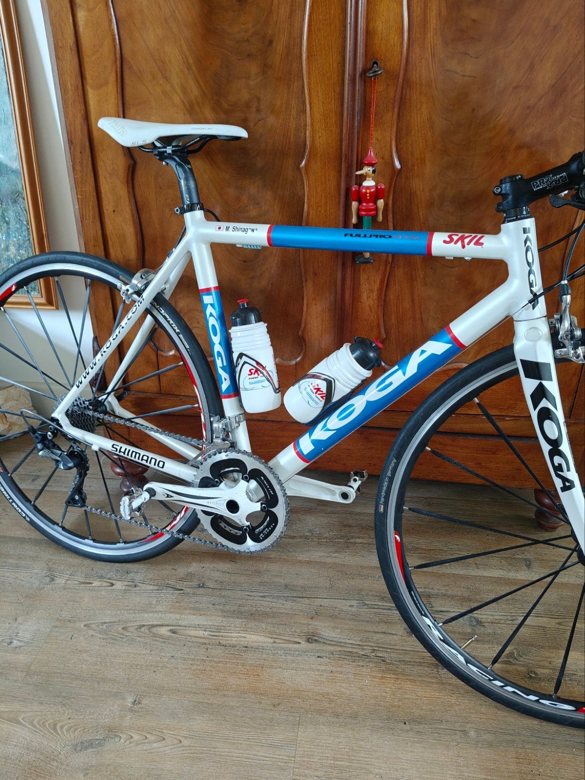 Koga FullPro Team Scandium  fiets 54cm 11speed, Fietsen en Brommers, Fietsen | Racefietsen, Ophalen, Overige materialen, Gebruikt