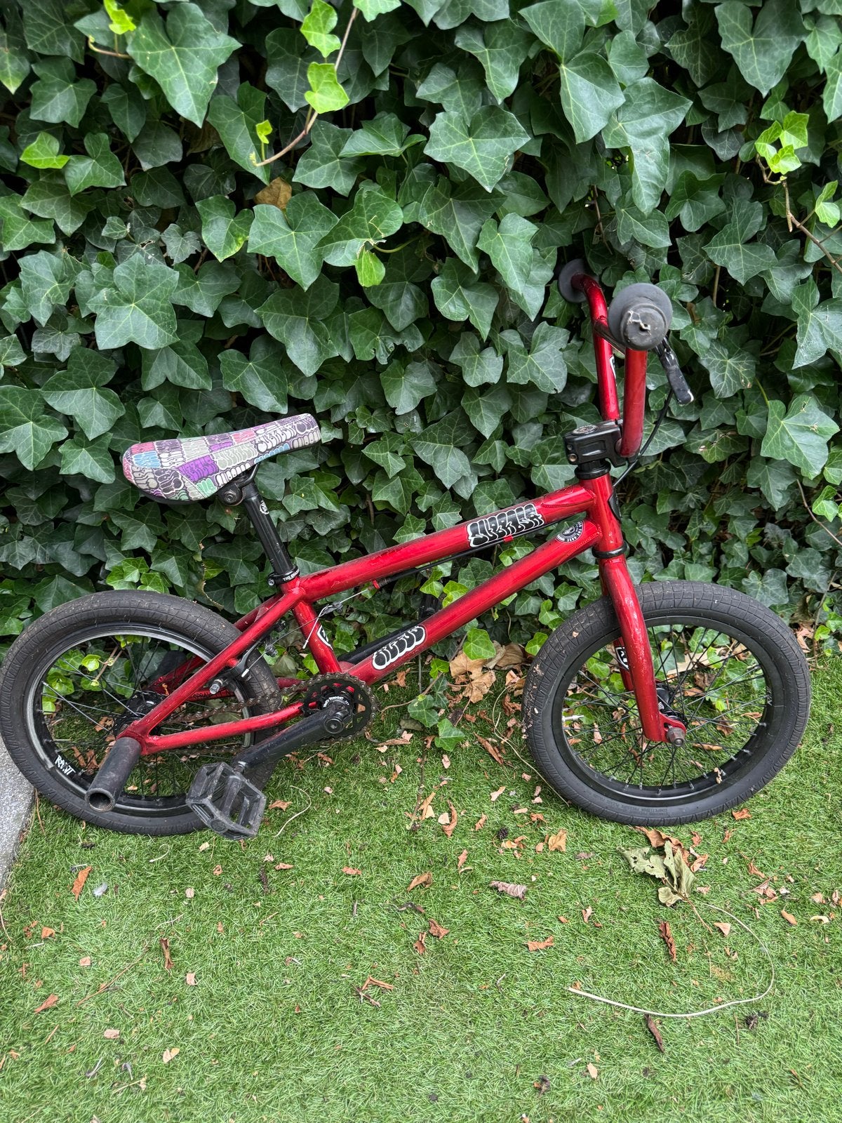 Subrosa BMX Fiend 16 inch - Gebruikt, Ophalen, Staal, Velgrem, Stuur 360° draaibaar
