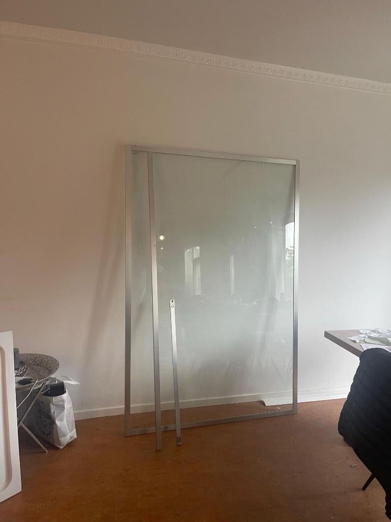 Nieuwe douchewand (200x136 cm) + losse douchebak, Ophalen, (Half)hoge kast, 100 tot 150 cm, 200 cm of meer
