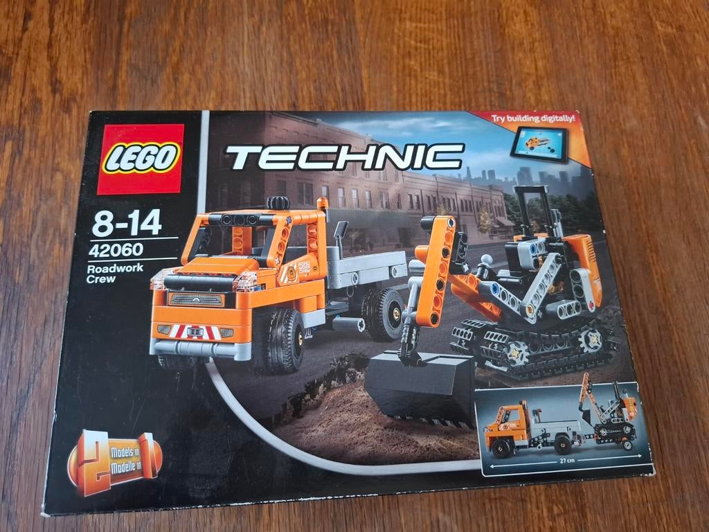 Lego Technic 42060 Roadwork Crew nieuw in doos, Ophalen of Verzenden, Nieuw