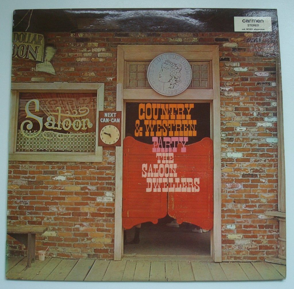 The Saloon Dwellers - Country & Western Party, Ophalen, Zo goed als nieuw, 12 inch