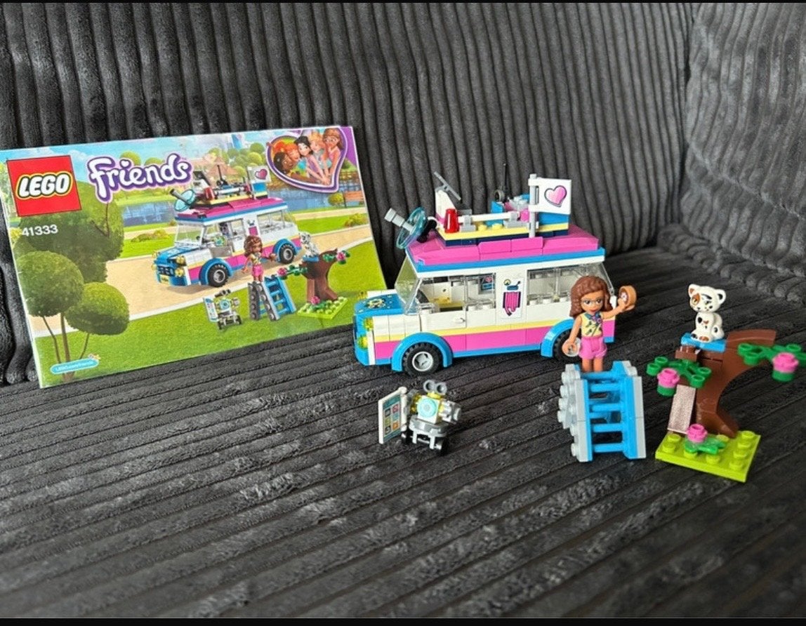 Lego Friends 41333 Olivia's Missievoertuig, Kinderen en Baby's, Gebruikt, Lego, Friends, Ophalen of Verzenden