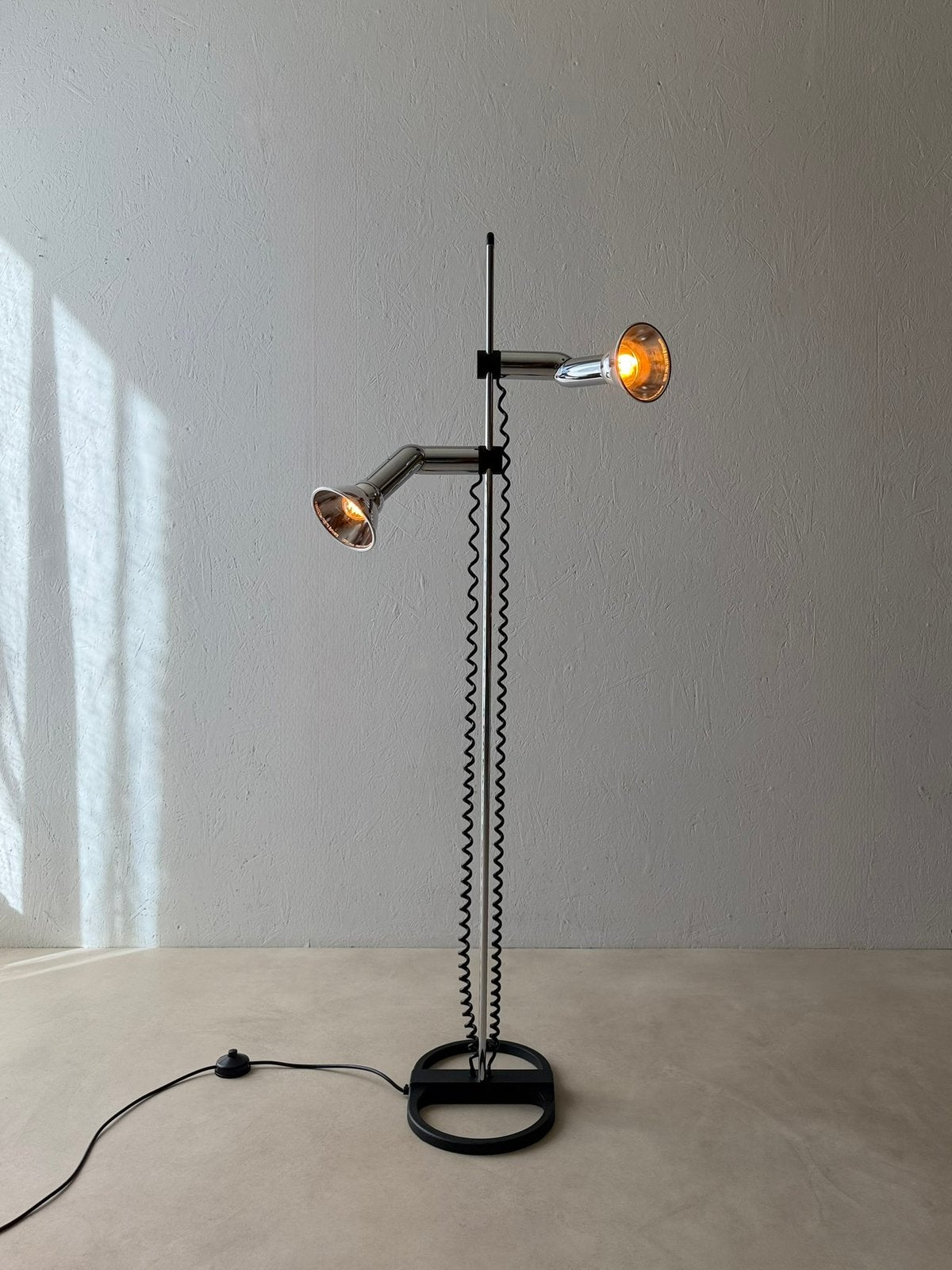 Staff Leuchten Tubes vloerlamp jaren 70, Ophalen of Verzenden, Zo goed als nieuw, Kunststof, E27 (groot)