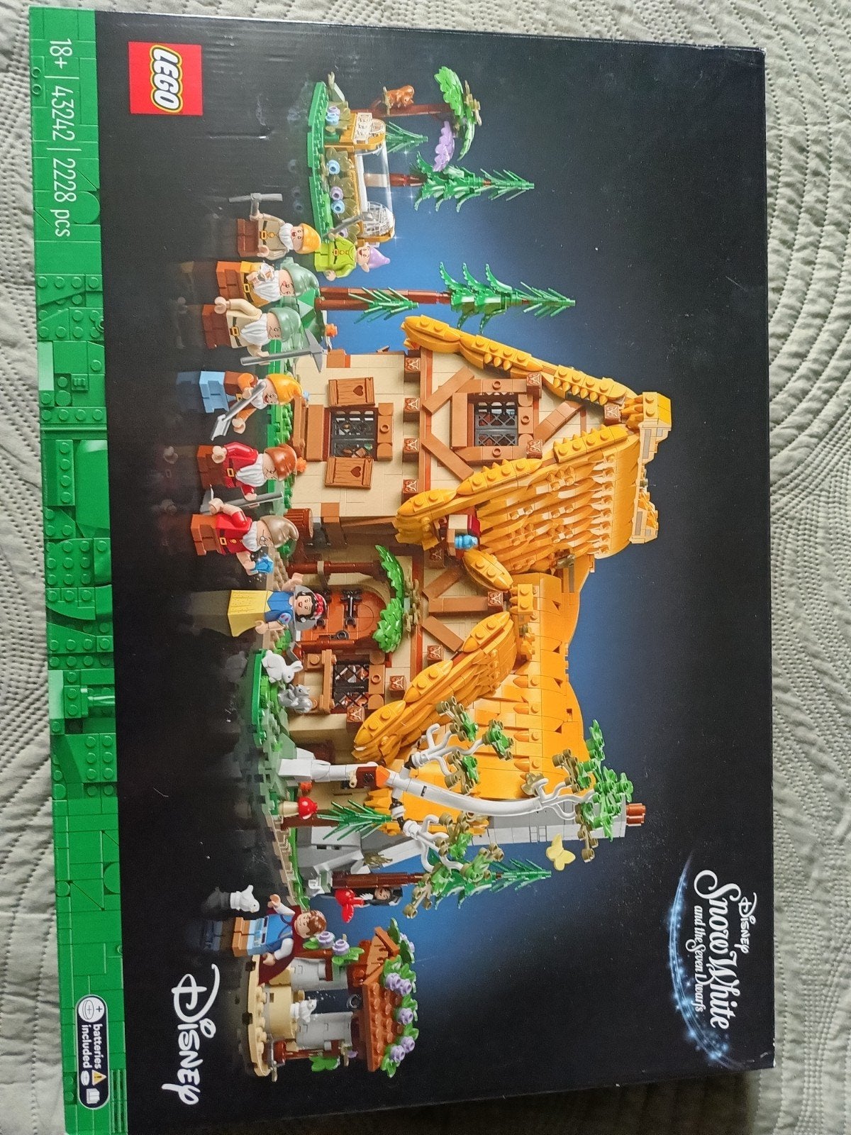 LEGO Sneeuwwitje en de Zeven Dwergen (43242) - Compleet, Ophalen of Verzenden, Zo goed als nieuw