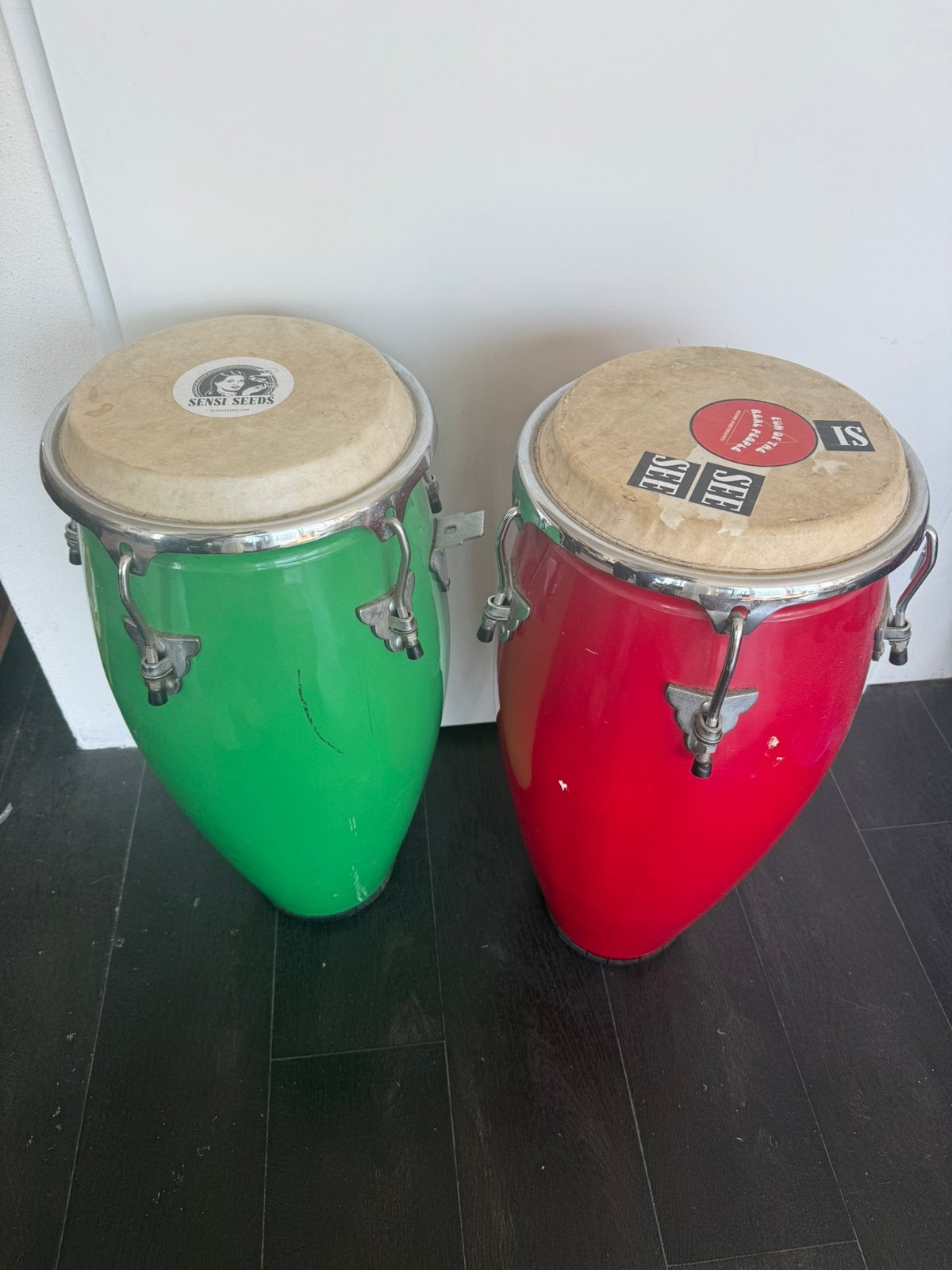 2x Original Vintage XL Percussie Drums (bundel), Ophalen, Gebruikt, Melodische percussie